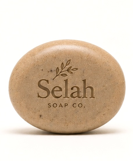 Front view of Mercy soap